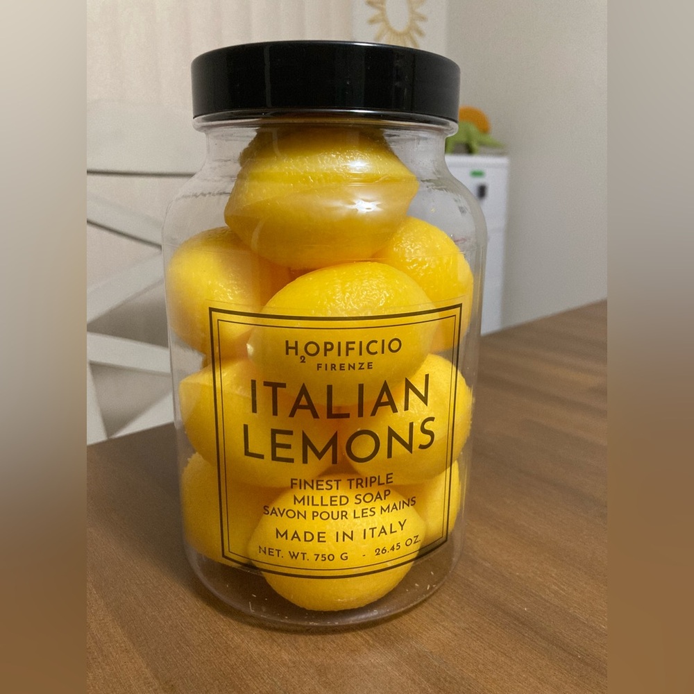 NEW ITALIAN LEMONS MILLED SOAP